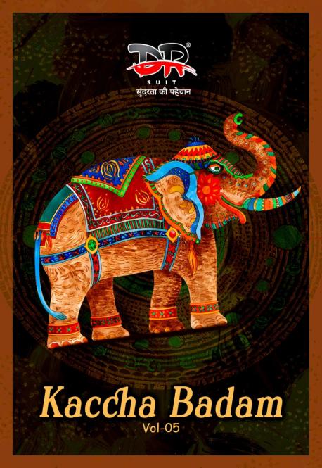Kacha Badam Saree